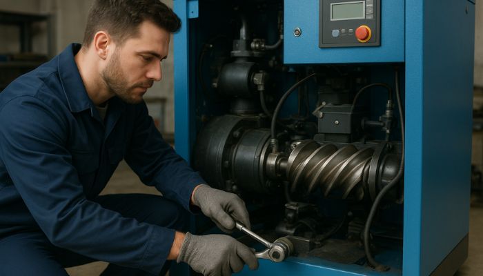 screw air compressor repair